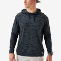 BURLEBO Performance Hoodie - Black Camo