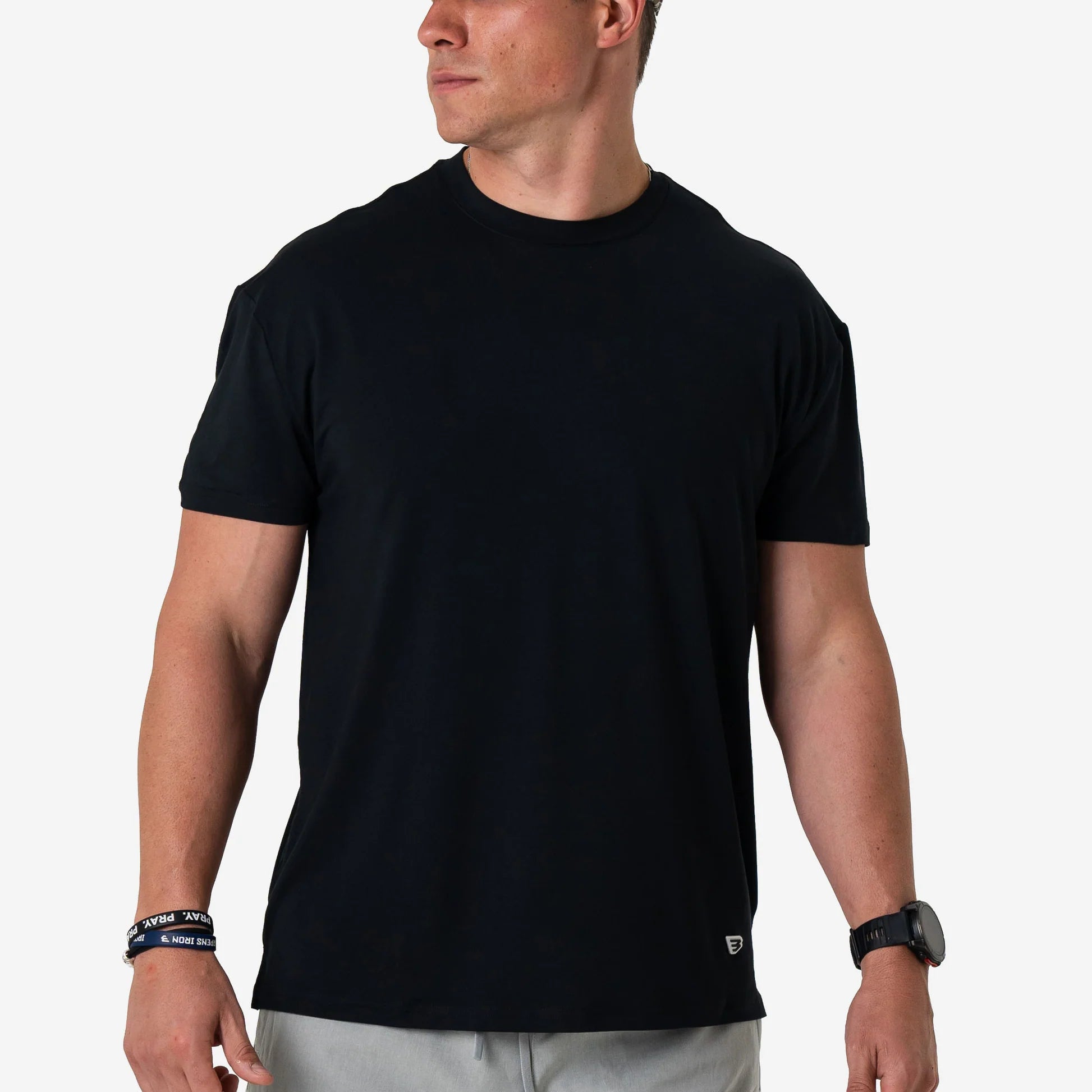 BURLEBO Go To Tee - Midnight Black