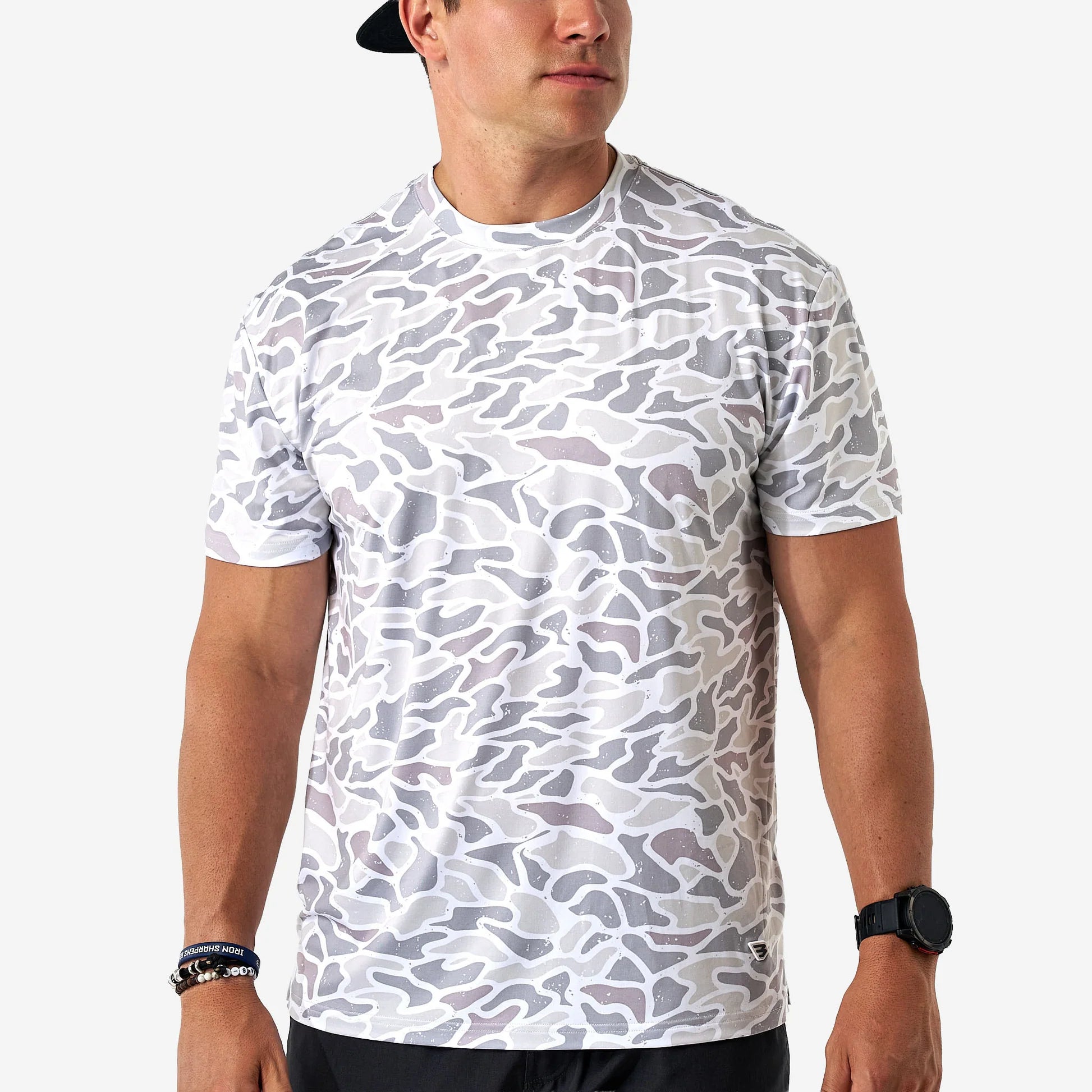 BURLEBO Go To Tee - White Camo
