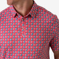 BURLEBO Performance Polo - American Flag