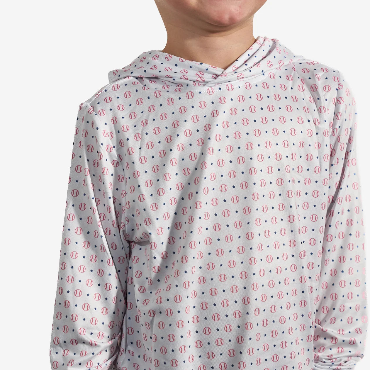 BURLEBO Youth Performance Hoodie - Baseball