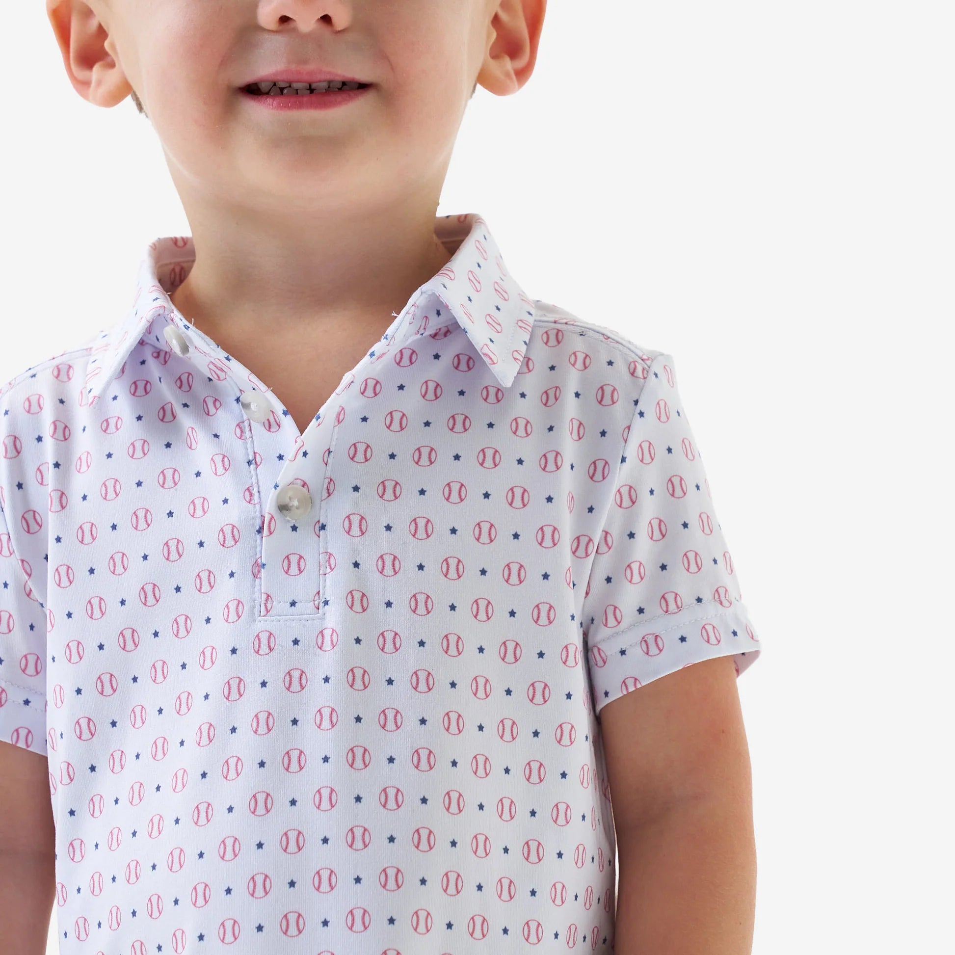 BURLEBO Youth Performance Polo - Baseball